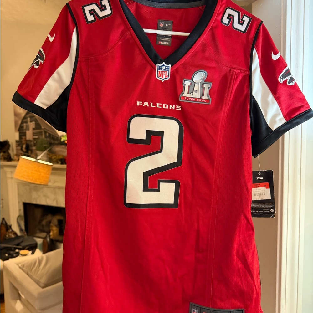 Atlanta Falcons Matt Ryan Superbowl Nike Onfield Jersey 2 Nike Sz L New!!!